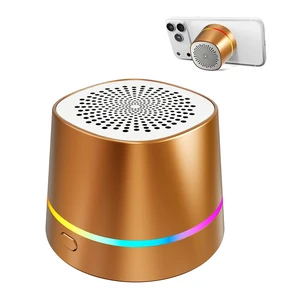Magnetic Portable Bluetooth Speaker, Soundcore Speaker, Mini Speaker Outdoors/Home/Travel,Shower Speaker, Bluetooth Speaker, 12H Playtime, Powerful Sound,RGB Lights Magnetic Portable Bluetooth Speaker, Soundcore Speaker, Mini Speaker Outdoors/Home/Travel,Shower Speaker, Bluetooth Speaker, 12H Playtime, Powerful Sound,RGB Lights