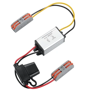 DC 24V Step Down to 12V 5A 60W DC Buck Converter Power Transformer Supply for Golf Cart Vehicle etc DC 24V Step Down to 12V 5A 60W DC Buck Converter Power Transformer Supply for Golf Cart Vehicle etc
