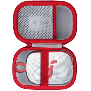 Storage Case Compatible with Anker Soundcore Select 4 Go Speaker (Off White + Red Case) Storage Case Compatible with Anker Soundcore Select 4 Go Speaker (Off White + Red Case)