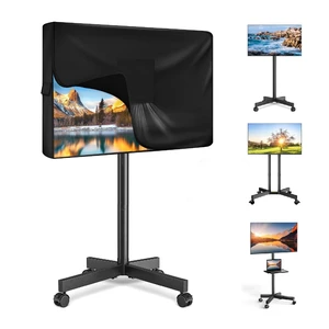 Mobile TV Stand Cover for 45-60 Inch TVs,Waterproof TV Cover for Outdoor/Indoor Rolling TV Stand(57" L×30" H×7" W) Mobile TV Stand Cover for 45-60 Inch TVs,Waterproof TV Cover for Outdoor/Indoor Rolling TV Stand(57" L×30" H×7" W)