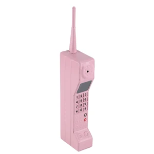 Retro Brick Cell Phone Ornament - 90s Phone Prop Brick (Pink) Iron Brick Cellphone Model Vintage Cell Simulation Photographic Props for Photography,Movie Scenes,Home or Desktop Decoration Retro Brick Cell Phone Ornament - 90s Phone Prop Brick (Pink) Iron Brick Cellphone Model Vintage Cell Simulation Photographic Props for Photography,Movie Scenes,Home or Desktop Decoration