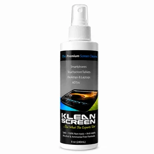 KS-8 Refill Bottle - Alcohol Free Screen Cleaner - 8 oz Spray Form, For Computer Displays, Phone And Tablet Glass, No Ammonia, Non Toxic Formula, Made In USA, Sweet Scent KS-8 Refill Bottle - Alcohol Free Screen Cleaner - 8 oz Spray Form, For Computer Displays, Phone And Tablet Glass, No Ammonia, Non Toxic Formula, Made In USA, Sweet Scent