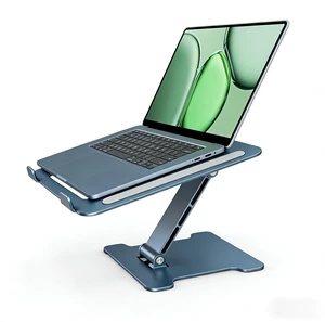 LRLKFX Laptop Stand Portable Foldable Aluminum Laptop Riser Height Adjustable Ergonomic Holder for Desk Compatible with MacBook Air Pro, Dell, HP, Lenovo & More 10-15.6" - Gray LRLKFX Laptop Stand Portable Foldable Aluminum Laptop Riser Height Adjustable Ergonomic Holder for Desk Compatible with MacBook Air Pro, Dell, HP, Lenovo & More 10-15.6" - Gray