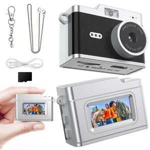 Mini Keychain Camera,Retro 1080P Pocket Camera 32GB Card Ultra-Portable Tiny Video Recorder 6 Filters Small Vintage Bag Charm Travel Study Camping Party Snap Collectible Gift Kids Teens Adult Beginner Mini Keychain Camera,Retro 1080P Pocket Camera 32GB Card Ultra-Portable Tiny Video Recorder 6 Filters Small Vintage Bag Charm Travel Study Camping Party Snap Collectible Gift Kids Teens Adult Beginner