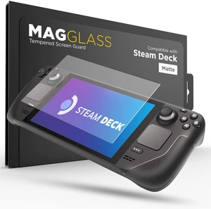 Tempered Glass Designed for Steam Deck OLED/Steam Deck Matte Screen Protector (7" inch) Anti-Glare Full Coverage Guard Tempered Glass Designed for Steam Deck OLED/Steam Deck Matte Screen Protector (7" inch) Anti-Glare Full Coverage Guard