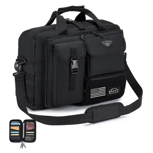 Tactical Messenger Bag for Men Multifunctional Tactical Briefcase Men's Military Laptop Work Bag for Business Teacher Tactical Messenger Bag for Men Multifunctional Tactical Briefcase Men's Military Laptop Work Bag for Business Teacher
