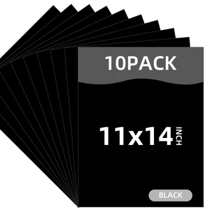 11x14 Backing Board 10 pcs,Black Acid-Free mat Board,Uncut Backerboards 11x14 Backing Board 10 pcs,Black Acid-Free mat Board,Uncut Backerboards