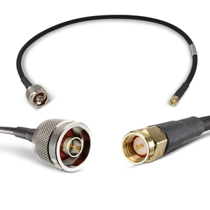 2 ft UltraFlex240 Low-Loss Coax Cable - SMA Male to N Male Ultra-Flexible 50 Ohm 240-Size Coaxial Jumper Cable for 4G/5G, GPS, ADS-B & RF Radios **Not for TV or WiFi** - ANT-141-020-02 2 ft UltraFlex240 Low-Loss Coax Cable - SMA Male to N Male Ultra-Flexible 50 Ohm 240-Size Coaxial Jumper Cable for 4G/5G, GPS, ADS-B & RF Radios **Not for TV or WiFi** - ANT-141-020-02
