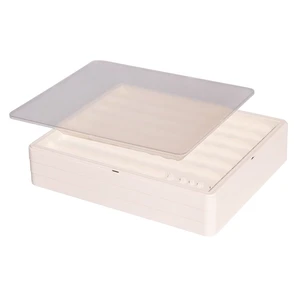 Keycaps Storage Box, Keycaps Container,130 Keys Transparent Display Case Holds 7u Spacebar/Big Enter Key for XDA/Cherry/MOA/MAO Profile Mechanical Keyboard (White) Keycaps Storage Box, Keycaps Container,130 Keys Transparent Display Case Holds 7u Spacebar/Big Enter Key for XDA/Cherry/MOA/MAO Profile Mechanical Keyboard (White)