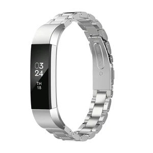 Compatible with Alta Bands Metal, Special Edition Replacement for Alta HR Stainless Steel Bands Adjustable Accessory Wristband Small Large for Alta Bracelet Women Men