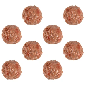 Artificial Lifelike Beef Meatball Model 8 Pieces PVC Fake Food Props for Kitchen Decoration Photography Studio Realistic Simulation Meatballs 1.38 Inch Artificial Lifelike Beef Meatball Model 8 Pieces PVC Fake Food Props for Kitchen Decoration Photography Studio Realistic Simulation Meatballs 1.38 Inch