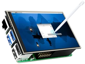 3.5 Inch Touchscreen for Raspberry Pi 5, 480 x 320 Pixel 60 FPS Mini Monitor with Stylus and Mini Fan for Raspberry Pi 3/4/5 3.5 Inch Touchscreen for Raspberry Pi 5, 480 x 320 Pixel 60 FPS Mini Monitor with Stylus and Mini Fan for Raspberry Pi 3/4/5