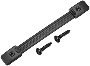 Speaker Handle Pull Cabinet Grasp Strap Style Spring Steel Insert Handle with Metal End Caps Buckle with Screw Black 4 Pcs Speaker Handle Pull Cabinet Grasp Strap Style Spring Steel Insert Handle with Metal End Caps Buckle with Screw Black 4 Pcs
