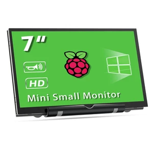 7Inch Raspberry Pi Screen HDMI Monitor 800x480 LCD Screen Display with Dual-Speaker for Raspberry Pi 4/3/2/Zero/B/B+ Win11/10/8/7 (Non-Touch) 7Inch Raspberry Pi Screen HDMI Monitor 800x480 LCD Screen Display with Dual-Speaker for Raspberry Pi 4/3/2/Zero/B/B+ Win11/10/8/7 (Non-Touch)
