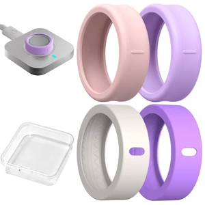 Ring Cover for Oura Ring Gen 4/4 Ceramic/Gen 3 Horizon/Heritage Exclusive Dual-Texture, with Storage Case, Anti-Scratch, Soft Silicone Smart Ring Covers Protector for Women Men, Daily Wear Ring Cover for Oura Ring Gen 4/4 Ceramic/Gen 3 Horizon/Heritage Exclusive Dual-Texture, with Storage Case, Anti-Scratch, Soft Silicone Smart Ring Covers Protector for Women Men, Daily Wear