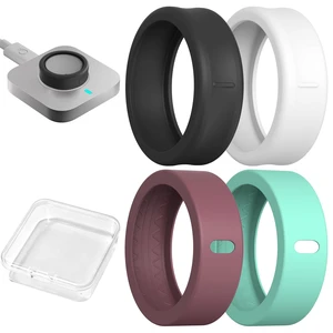 Ring Cover for Oura Ring Gen 4/4 Ceramic/Gen 3 Horizon/Heritage Exclusive Dual-Texture, with Storage Case, Anti-Scratch, Soft Silicone Smart Ring Covers Protector for Women Men, Daily Wear Ring Cover for Oura Ring Gen 4/4 Ceramic/Gen 3 Horizon/Heritage Exclusive Dual-Texture, with Storage Case, Anti-Scratch, Soft Silicone Smart Ring Covers Protector for Women Men, Daily Wear