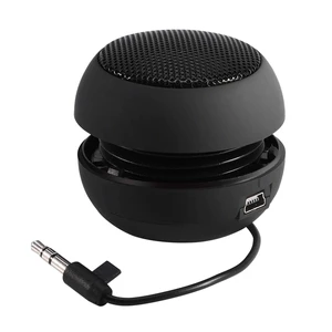 Mini Speaker, Retractable Speaker with USB Charging Cable, 3.5mm Audio Interface Portable Speaker for MP3, MP4, MP5, Mobile Phones, Computers(Black, 12) Mini Speaker, Retractable Speaker with USB Charging Cable, 3.5mm Audio Interface Portable Speaker for MP3, MP4, MP5, Mobile Phones, Computers(Black, 12)
