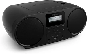 All-in-One CD Player with FM Radio, Bluetooth 5.4, USB, Battery/AC Power, Dynamic Bass, Recycled Materials & 3.5mm Headphone Jack All-in-One CD Player with FM Radio, Bluetooth 5.4, USB, Battery/AC Power, Dynamic Bass, Recycled Materials & 3.5mm Headphone Jack