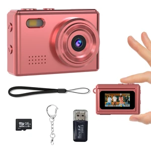 Mini Keychain Camera-1080P Mini Retro Digital Camera with 0.96" Screen 16GB Card,Portable Video Recorder with Filters for Kids, Teens, Beginners (Rose Gold) Mini Keychain Camera-1080P Mini Retro Digital Camera with 0.96" Screen 16GB Card,Portable Video Recorder with Filters for Kids, Teens, Beginners (Rose Gold)