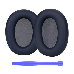 Ear Pads Replacement for Sony WH-1000XM6 Noise Cancelling Headphone by - Memory Foam and Protein PU Ear Pad Cushions - Noise Isolation Earpads Replacement Blue Ear Pads Replacement for Sony WH-1000XM6 Noise Cancelling Headphone by - Memory Foam and Protein PU Ear Pad Cushions - Noise Isolation Earpads Replacement Blue