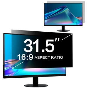 31.5 Inch Computer Privacy Screen Filter for 16:9 Widescreen Computer Monitor 27.49"x15.46", Computer Screen Privacy Shield and Anti Blue Light Anti Glare Screen Protector 31.5 Inch Computer Privacy Screen Filter for 16:9 Widescreen Computer Monitor 27.49"x15.46", Computer Screen Privacy Shield and Anti Blue Light Anti Glare Screen Protector