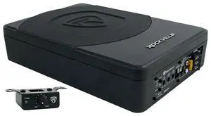 SS10P 800W Slim Under-Seat Active Car/Truck Subwoofer, Built-in Amp, Wired Remote Bass Knob, Cast Aluminum, for Car Audio Upgrades | 800W Peak, 200W RMS, Active Sub, High & Low Level Inputs, Auto Turn SS10P 800W Slim Under-Seat Active Car/Truck Subwoofer, Built-in Amp, Wired Remote Bass Knob, Cast Aluminum, for Car Audio Upgrades | 800W Peak, 200W RMS, Active Sub, High & Low Level Inputs, Auto Turn