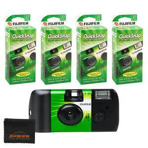 QuickSnap Flash 400 One-Time-Use Camera (4-Pack) QuickSnap Flash 400 One-Time-Use Camera (4-Pack)