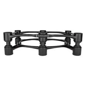 Aperta Series Isolation Speaker Stands with Tilt Adjustment: Aperta300 (11.8" x 7.9") Black (Single) Aperta Series Isolation Speaker Stands with Tilt Adjustment: Aperta300 (11.8" x 7.9") Black (Single)