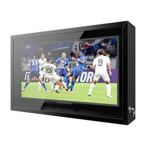 43IN Clear Iron Outdoor TV Enclosure, Weatherproof Outdoor TV Cover with Adjustable Dual-Arm Wall Mount, Suitable for 32-43 Inch, Black, (Right Door) 43IN Clear Iron Outdoor TV Enclosure, Weatherproof Outdoor TV Cover with Adjustable Dual-Arm Wall Mount, Suitable for 32-43 Inch, Black, (Right Door)