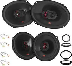 Stage3 9637F & 3627F Speaker Bundle - Premium Sound Quality, Plus One Woofers, Compatible with 2015-Up Ford F-150 - Complete Installation Kit Stage3 9637F & 3627F Speaker Bundle - Premium Sound Quality, Plus One Woofers, Compatible with 2015-Up Ford F-150 - Complete Installation Kit