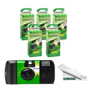 QuickSnap Flash 400 One-Time-Use Camera (5-Pack) QuickSnap Flash 400 One-Time-Use Camera (5-Pack)