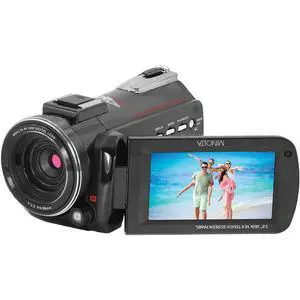 Showtime MN4K40NV 4K Camcorder, Night Vision, 30MP, 16X Zoom -Black | Capture sharp HD video with an easy-to-use touchscreen and versatile zoom for everyday recording Showtime MN4K40NV 4K Camcorder, Night Vision, 30MP, 16X Zoom -Black | Capture sharp HD video with an easy-to-use touchscreen and versatile zoom for everyday recording