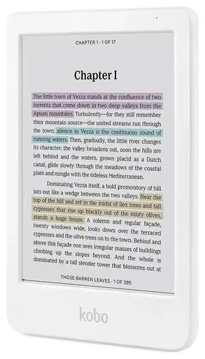 Clara Colour | Colour eReader | 6" Glare-Free Colour and Ink Kaleido 3 Display | Dark Mode Option | Waterproof | Audiobooks | 16GB of Storage | White Clara Colour | Colour eReader | 6" Glare-Free Colour and Ink Kaleido 3 Display | Dark Mode Option | Waterproof | Audiobooks | 16GB of Storage | White
