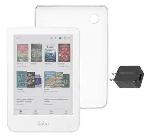 Clara Colour eReader (White) with Case Bundle (Clear Case, Case + AC Bundle) Clara Colour eReader (White) with Case Bundle (Clear Case, Case + AC Bundle)