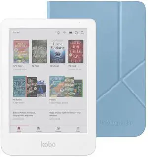 Clara Colour eReader (White) with Case Bundle (Dusk Blue SleepCover, Case Bundle) Clara Colour eReader (White) with Case Bundle (Dusk Blue SleepCover, Case Bundle)