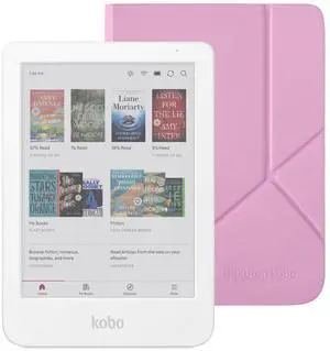 Clara Colour eReader (White) with Case Bundle (Candy Pink SleepCover, Case Bundle) Clara Colour eReader (White) with Case Bundle (Candy Pink SleepCover, Case Bundle)