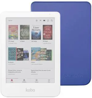 Clara Colour eReader (White) with Case Bundle (Cobalt Blue Basic SleepCover, Case Bundle) Clara Colour eReader (White) with Case Bundle (Cobalt Blue Basic SleepCover, Case Bundle)