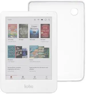 Clara Colour eReader (White) with Case Bundle (Clear Case, Case Bundle) Clara Colour eReader (White) with Case Bundle (Clear Case, Case Bundle)