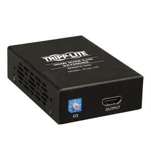 HDMI Over Cat5 / Cat6 Ethernet Cable Extender, Up to 150 Ft / 45M, Receiver for Video and Audio, 1080p @ 60Hz, Compatible with B126-002 or B126-004 Transmitters, (B126-1A0) HDMI Over Cat5 / Cat6 Ethernet Cable Extender, Up to 150 Ft / 45M, Receiver for Video and Audio, 1080p @ 60Hz, Compatible with B126-002 or B126-004 Transmitters, (B126-1A0)