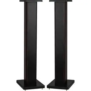 Universal Wood Speaker Stand Pair (36in Walnut) Universal Wood Speaker Stand Pair (36in Walnut)
