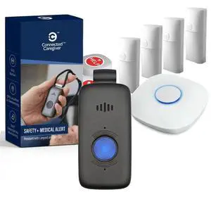 Safety+ Ultra StackCare Combo 4G Medical Alert System, Fall Detection, GPS Location, 24/7 Monitoring, Lightweight-Call to Activate Wireless Call Button, Personal Safety, Wearable Panic Button Safety+ Ultra StackCare Combo 4G Medical Alert System, Fall Detection, GPS Location, 24/7 Monitoring, Lightweight-Call to Activate Wireless Call Button, Personal Safety, Wearable Panic Button