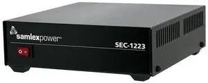 Samlex SEC-1223 Desktop 23 Amp Switching Power Supply, Advanced Switch-Mode Technology, Reliable Power with Minimum Weight and Size, Circuit Innovations Minimize Output Voltage Ripple and RFI Samlex SEC-1223 Desktop 23 Amp Switching Power Supply, Advanced Switch-Mode Technology, Reliable Power with Minimum Weight and Size, Circuit Innovations Minimize Output Voltage Ripple and RFI