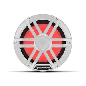 M1D2-10 Color Optix 10" Marine Subwoofer White | 2-Ohm Dual Voice Coils, Offering Ultra Bright Multicolor LED Lighting Experience M1D2-10 Color Optix 10" Marine Subwoofer White | 2-Ohm Dual Voice Coils, Offering Ultra Bright Multicolor LED Lighting Experience