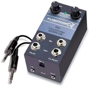 Model IISX Voice Activated Portable Aviation Intercom Model IISX Voice Activated Portable Aviation Intercom