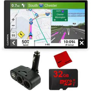 DriveSmart 66 6" Car GPS Navigator (010-02469-00) | Official USA Partner Model | Bundle with USB Car Charger DriveSmart 66 6" Car GPS Navigator (010-02469-00) | Official USA Partner Model | Bundle with USB Car Charger