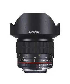 SYAE14M 14mm F2.8 Full Frame Ultra Wide Angle Lens, Canon EF | Wide-angle lens captures expansive landscapes, architecture and interiors with outstanding image quality SYAE14M 14mm F2.8 Full Frame Ultra Wide Angle Lens, Canon EF | Wide-angle lens captures expansive landscapes, architecture and interiors with outstanding image quality