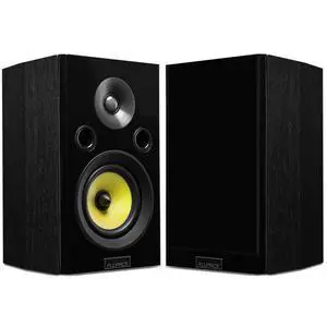 Signature HiFi 2-Way Bookshelf Surround Sound Speakers for 2-Channel Stereo Listening or Home Theater System - Black Ash/Pair (HFS) Signature HiFi 2-Way Bookshelf Surround Sound Speakers for 2-Channel Stereo Listening or Home Theater System - Black Ash/Pair (HFS)