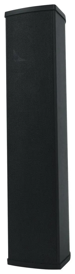 WET ARRAY 5 Black 70V 60W Commercial Wall Mount Swivel Column Speaker, 2-Way Line Array Design, IP55 Waterproof, Indoor/Outdoor Use for Restaurants, Churches, Auditoriums | Adjustable Tap 60W, 30W, 15 WET ARRAY 5 Black 70V 60W Commercial Wall Mount Swivel Column Speaker, 2-Way Line Array Design, IP55 Waterproof, Indoor/Outdoor Use for Restaurants, Churches, Auditoriums | Adjustable Tap 60W, 30W, 15