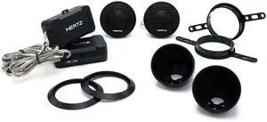 Mille Pro Series MP-283 Pair of 1.38" PRO Tweeters with Neodymium Magnets | Tetolon Dome, Neodymium Magnet, 4 Ohm, 28 mm Coil, 91 dB, Crossover Included, 1000-25000 Hz, Grills Included Mille Pro Series MP-283 Pair of 1.38" PRO Tweeters with Neodymium Magnets | Tetolon Dome, Neodymium Magnet, 4 Ohm, 28 mm Coil, 91 dB, Crossover Included, 1000-25000 Hz, Grills Included
