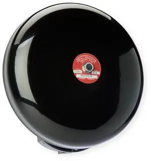 W.L. Jenkins Company Trolley Bell Single Stroke, Grey and Black, 12VDC with Flasher, 60 Flashes per Minute (Black, 8") W.L. Jenkins Company Trolley Bell Single Stroke, Grey and Black, 12VDC with Flasher, 60 Flashes per Minute (Black, 8")